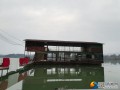 邵阳县依法拆除天子湖国家湿地公园餐饮船