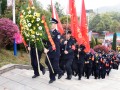 邵阳市公安局组织开展清明祭英烈主题活动