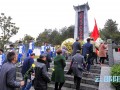洞口县各界群众祭奠抗日英烈