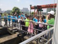 邵师附小组织学生参观红旗渠污水处理厂