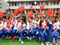 武冈市稠树塘镇中心小学师生同唱《我和我的祖国》