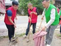 新宁文明实践中心助力马江村环境清扫