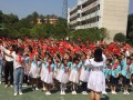 北塔区陈家桥学校开展“向国旗敬礼”主题教育活动