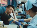 状元洲街道开展无偿献血活动