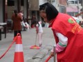 北塔小学志愿者进社区  共建文明邵阳城