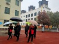 北塔区委书记肖平视察高撑小学创建“无毒无诈无黑恶”校园工作