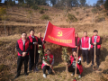 北塔区新滩镇街道：植树添新绿，不负好春光！