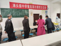 隆回滩头中学常态化疫情防控创文明校园