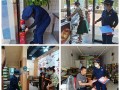 北塔区消防救援大队深入小商铺开展消防安全宣传