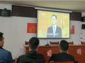 北塔区茶元头街道组织广大党员干部 观看《党课开讲啦》