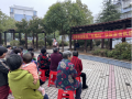 北塔区新滩镇街道创建民族团结示范市快板宣传进社区