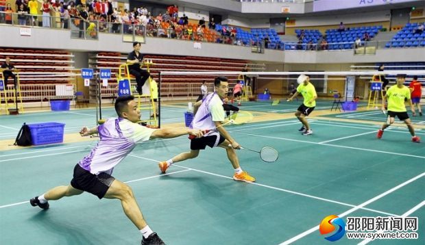 甲组男团第一轮，邵阳代表队对战娄底代表队